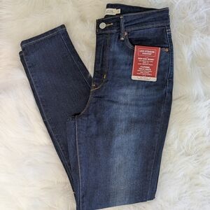 🆕 Levi's Women's Soft Stretch High Waist Skinny Jeans, Classic Dark Wash 26x30
